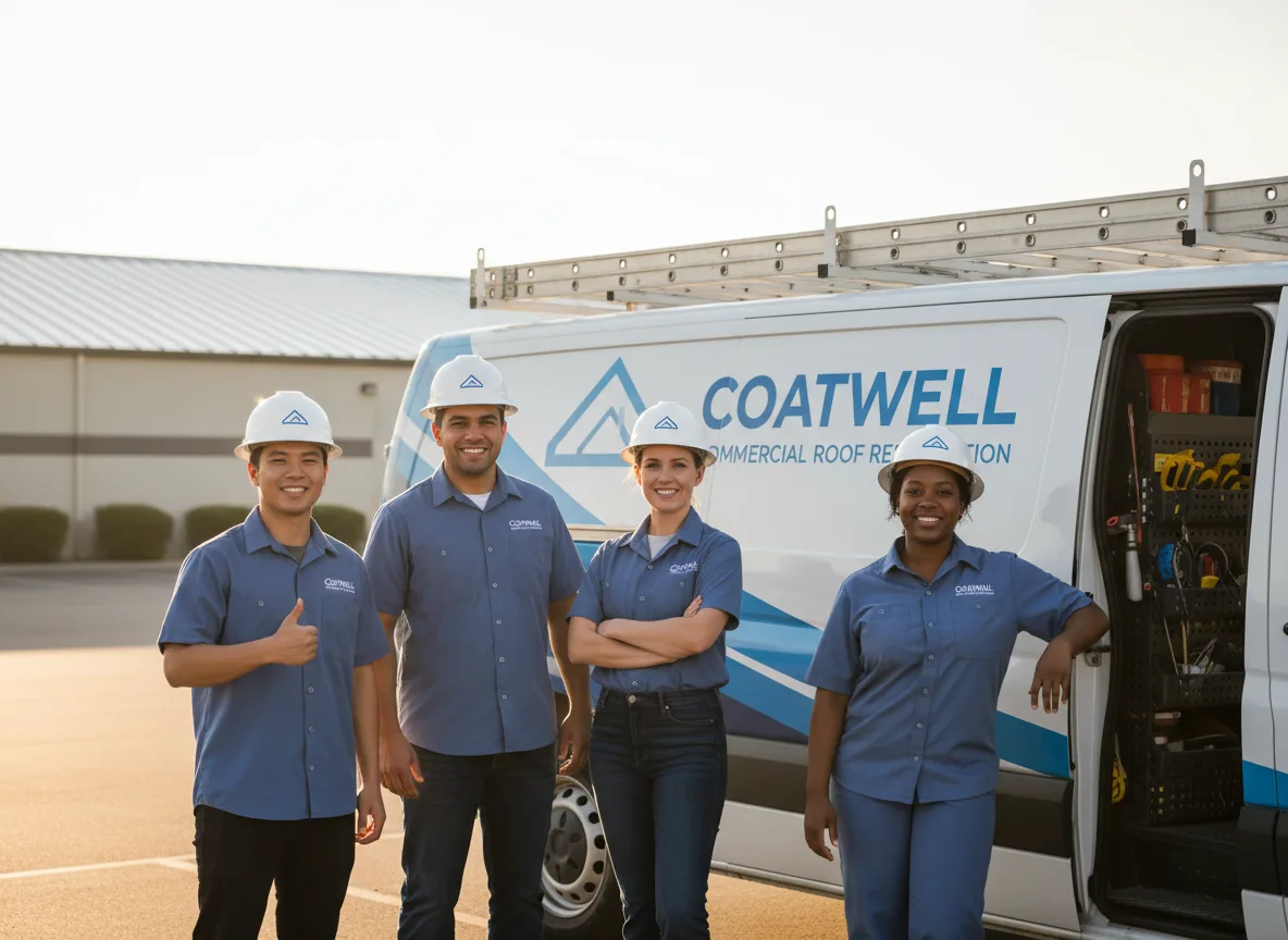 Commercial roof coating company in Trumbull, NE
